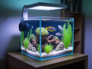 Aquarium nano cube organisation et choix de la population adaptée